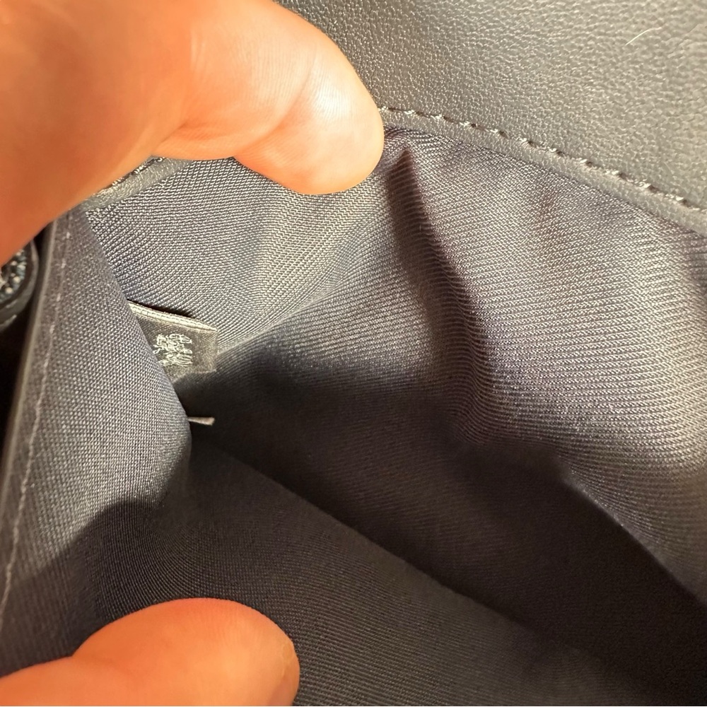 COACH Anna Foldover Clutch Crossbody with Rivets - Picture 13 of 15